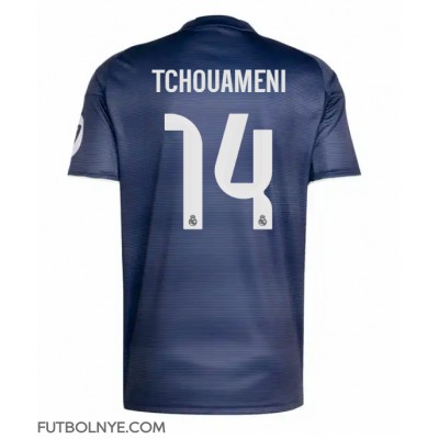 Camiseta Real Madrid Aurelien Tchouameni #14 Visitante Equipación 2025-26 manga corta Camiseta Real Madrid Aurelien Tchouameni #14 Visitante Equipación 2025-26 manga corta
